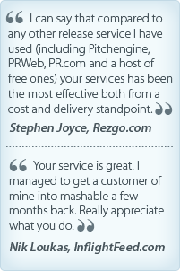 Testimonial for Travpr by Stephen