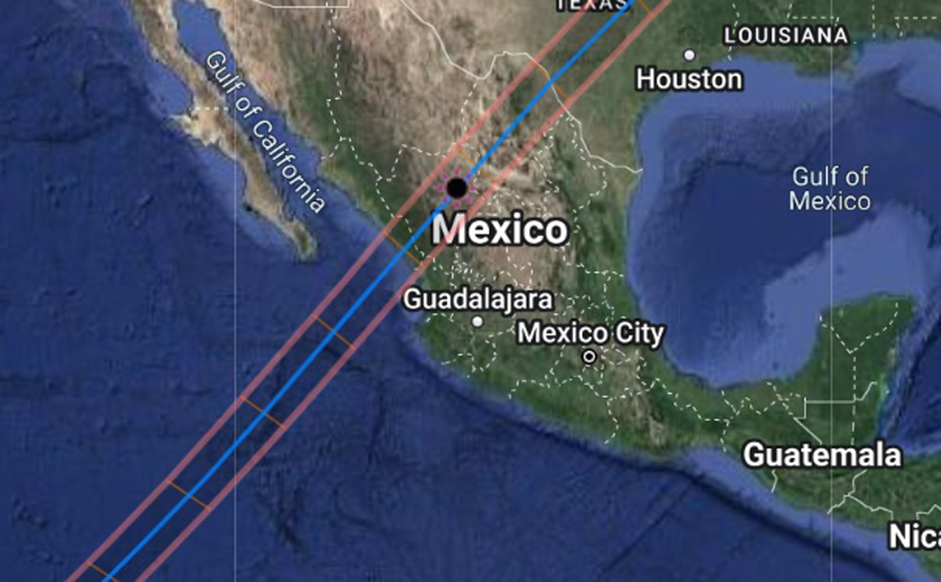 Mazatlan Mexico Total Eclipse 2024 - Alanah Marlie